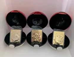 Pokemon 23k Burger King Gold Plated Trading Card Lot Of 6 - Image 2