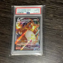 2020 CHARIZARD VMAX DARKNESS ABLAZE CARD 020/189 PSA 10 GEM MT - Image 1