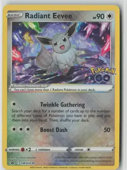 SWSH: Sword & Shield Promo Cards #SWSH230 Radiant Eevee - Image 1