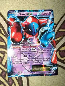 Pokemon Deoxys EX TCG Team Plasma BW82 Black & White Promo Holo Card - Image 3