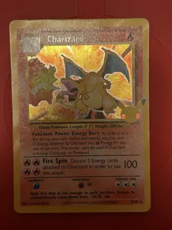 Charizard Celebrations Classic Collection 4/102 Holo Base Set Pokemon Card 2021 - Image 2