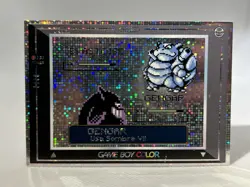 GENGAR VS BLASTOISE GAMEBOY COLOR - POKEMON CARD ( PSA , CGC , BGS , TAG ) - Image 1
