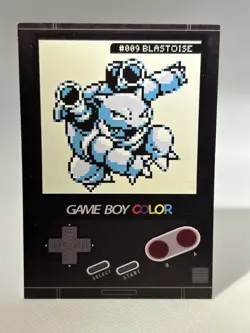 GENGAR VS BLASTOISE GAMEBOY COLOR - POKEMON CARD ( PSA , CGC , BGS , TAG ) - Image 2