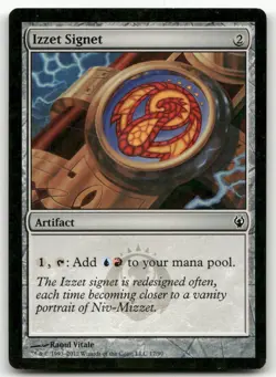 Izzet Signet #17 (LP) Izzet vs Golgari DDJ Magic MTG - Image 1