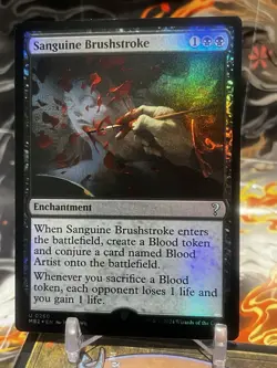 MTG | Sanguine Brushstroke [Mystery Booster 2] ✨FOIL✨ - Image 1