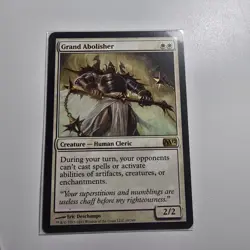Grand Abolisher - Core Set 2012 (M12) - Rare White Creature - Wizards MTG - Image 1