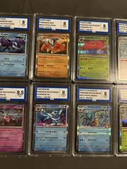 Pokemon Tcg Graded Bundle Lot Of Ten Slabs AEY Grading Holo Bundle - Image 3