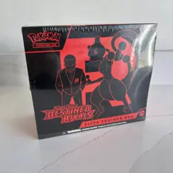 Pokemon TCG Destined Rivals Elite Trainer Box ETB Sealed WITH CASE - Image 1