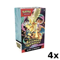 LOT OF 4 Pokemon TCG Ascended Heroes Booster Bundle Sealed PRESALE - Image 1