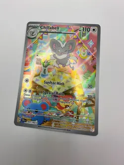 Pokemon Karte TCG Chillabell 183/162 Paradoxrift Holo Rare Fullart Deutsch NM - Image 2