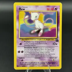 Pokemon TCG Mew Promo #8 Pokemon Promos 8 Regular Promo - Image 1