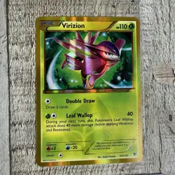 Virizion 103/101 Secret Rare Plasma Blast Pokemon TCG (LP) - Image 2