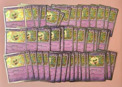 Lot Of 100 Pokemon Cottonee Whimsicott Cosmo Holo Blister Promo (50x/50x) NM - Image 1