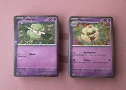 Lot Of 100 Pokemon Cottonee Whimsicott Cosmo Holo Blister Promo (50x/50x) NM - Image 3