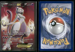 ✰ MEWTWO EX 158/162 ULTRA RARE BREAKTHROUGH POKEMON ✰ LP - Image 1
