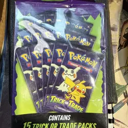 2025 Pokemon TCG TRICK OR TRADE Booster New Sealed (with 15 Packs inside) - Image 1