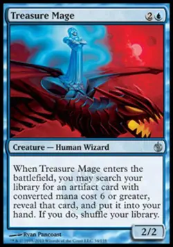 Treasure Mage - Light Play MTG Mirrodin Besieged - Image 1