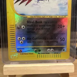 Pokemon TCG Skarmory Expedition Base Set Reverse Holo Rare Card 27/165 LP - Image 3