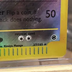 Pokemon TCG Skarmory Expedition Base Set Reverse Holo Rare Card 27/165 LP - Image 4