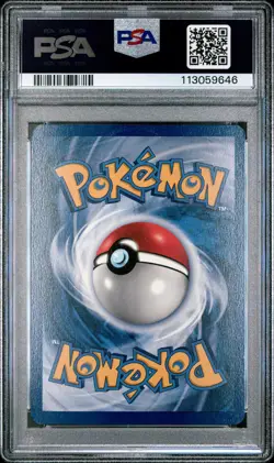 1999 POKEMON FOSSIL 1ST ED #12 MOLTRES-HOLO PSA 9 - Image 2