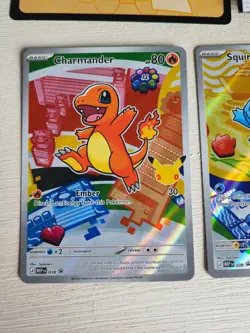 Pokemon First Partner Illustration Collection Series 1 Kanto (Gen 1) all 3 cards - Image 2