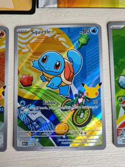 Pokemon First Partner Illustration Collection Series 1 Kanto (Gen 1) all 3 cards - Image 3