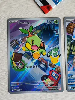 Pokemon First Partner Illustration Collection Series 1 Sinnoh Gen 4 (3 Cards) - Image 4