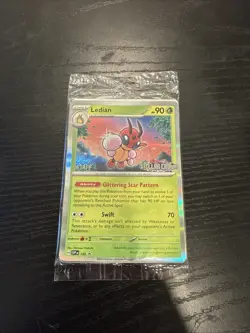 Pokemon Stellar Crown Sealed Staff Prerelease Promo Set of 4 Cards NM - Image 1