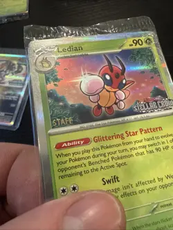 Pokemon Stellar Crown Sealed Staff Prerelease Promo Set of 4 Cards NM - Image 5