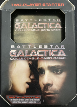 Battlestar Galactica Collectible Card Game Starter Pack - New / Unopened packs - Image 1