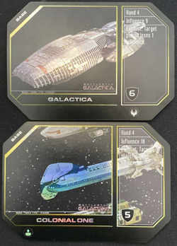Battlestar Galactica Collectible Card Game Starter Pack - New / Unopened packs - Image 2