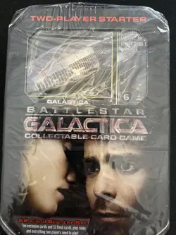 Battlestar Galactica Collectible Card Game Starter Pack - New / Unopened packs - Image 4