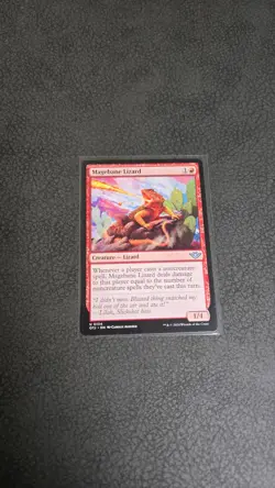 [MTG] Magebane Lizard - Outlaws of Thunder Junction - NM - #134 - Image 1