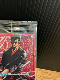 New Roronoa Zoro L OP01-001 Gold Text LECAFIG PAR ONE PIECE Card Japanese F/S - Image 5