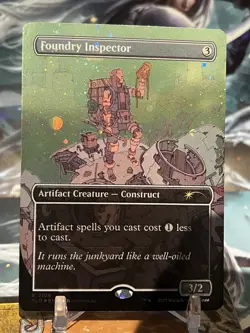 MTG Foundry Inspector [Secret Lair] 🪐Galaxy FOIL✨ - Image 2