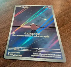 Cleffa 202/197 Obsidian Flames Illustration Rare Card Pokemon TCG NM - Image 4