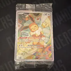 Pokemon Eevee Full Art Holo Promo Scarlet & Violet SVP 173 Card - Image 1