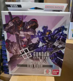 Gundam Card Game Starter Deck Iron Bloom ST05 ENG BANDAI CARD GAME - Image 1