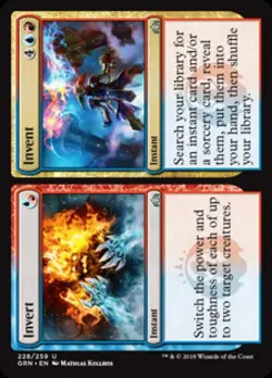 Invert Invent -Foil Light Play MTG Guilds of Ravnica - Image 1