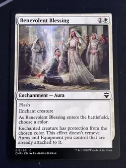 1x Benevolent Blessing (13/794) Commander Legends LP MTG Magic the Gathering x1 - Image 1