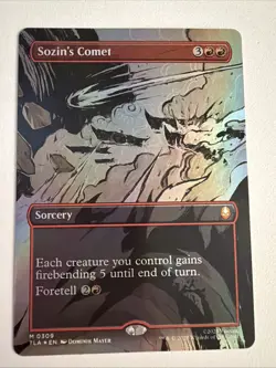 Sozin's Comet (0309) (Borderless) Avatar: The Last Airbender Foil - Image 1