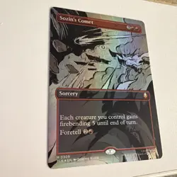 Sozin's Comet (0309) (Borderless) Avatar: The Last Airbender Foil - Image 3