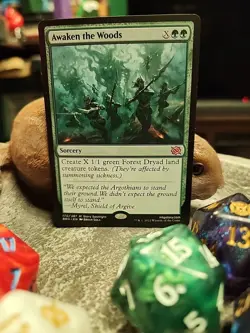 MTG Awaken the Woods - Regular - The Brothers' War #170/287 - Image 1