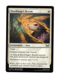 MTG - NM - Shardmage's Rescue - Duskmourn: House of Horror 29 - Image 1