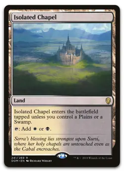 Isolated Chapel #241 (NM) Dominaria DOM Magic MTG - Image 1