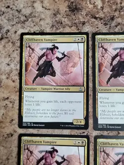 MTG 4x Cliffhaven Vampire NM Unplayed Oath of the Gatewatch Playset X4 - Image 3