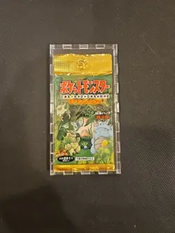 Pokemon Japanese Jungle Booster Pack Factory Sealed 1997-1999 - Image 1