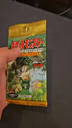 Pokemon Japanese Jungle Booster Pack Factory Sealed 1997-1999 - Image 2