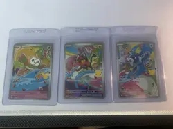 Pokemon TCG MEP Holo Lot Rowlet Litten Popplio First Series 30th Anniversary - Image 1