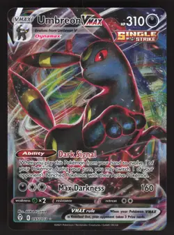 Umbreon VMAX 095/203 Pokemon TCG SWSH07: Evolving Skies NM - Image 1